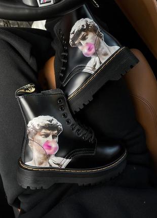 Чоботи dr.martens jadon black statue of liberty7 фото