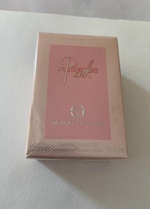 Srergio tacchini precious pink 30 ml новые