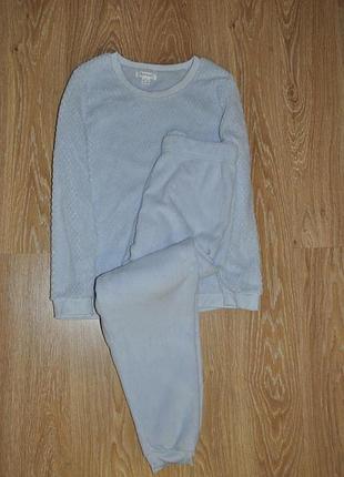 Мягкая махровая пижама домашний костюм love to lounge