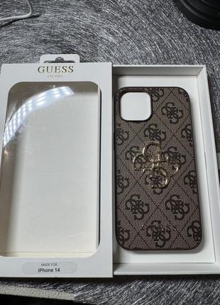 Чехол guess (оригинал) на iphone 14   “ 6.1”