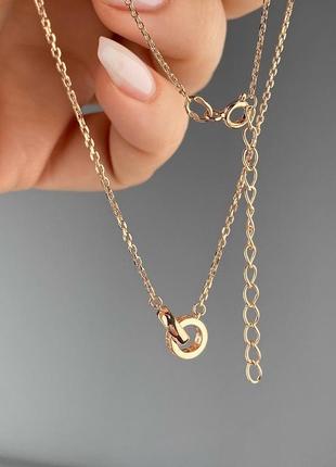 Серебряное колье