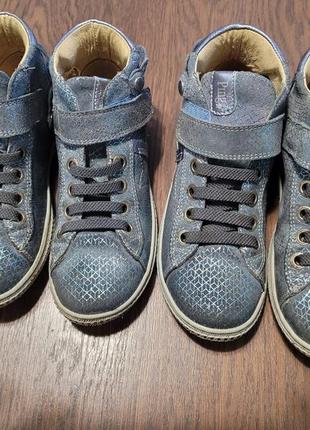 Кожаные ботинки primiigi для девушек раз 32 и 33