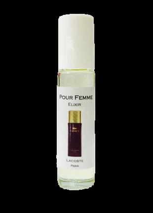 Pour femme elixir (лакоста пур фем эликсир) 10 мл – женские духи (масляные духи)1 фото