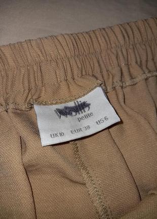 Брюки брюки свободного кроя кэжуал укороченные зауженные к низу5 фото