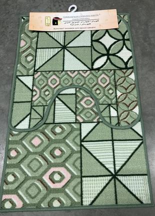 Коврики ковры килими наборы для ванной комнаты1 фото
