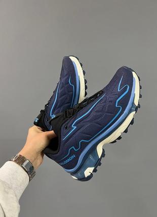 Кроссовки salomon xt-slate advanced dark sapphire blue ashes8 фото