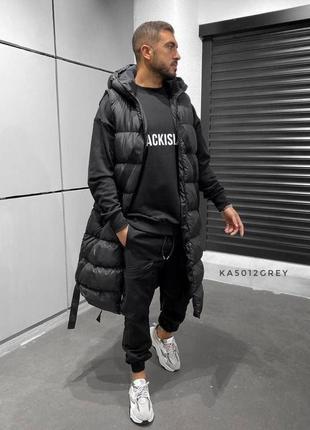 Жилетка длинная белая