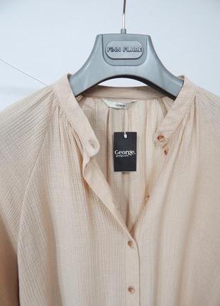 Новая блуза от george с объемными рукавами жата вискоза4 фото