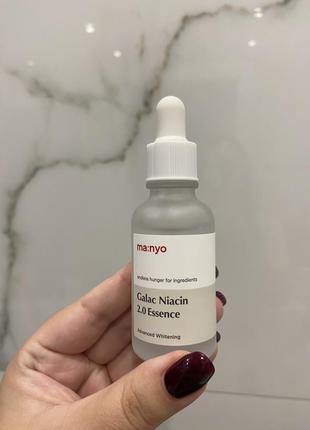 Manyo factory galac niacin 2.0 essence - эссенция с галактомисисом и ниацинамидом 50 мл5 фото