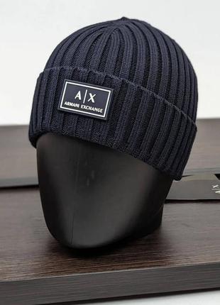 Шапка в стилі armani exchange