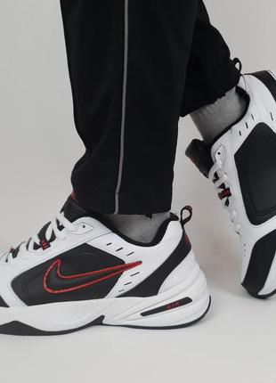 Nike air monarch iv white black (термо)