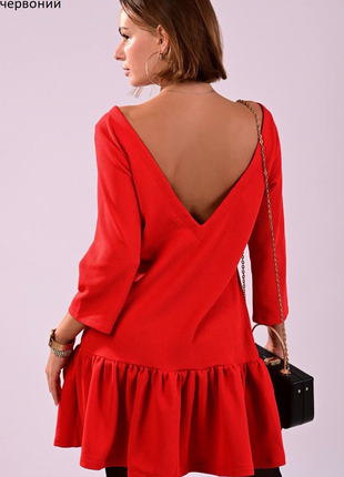 Шикарное красное платье millirud