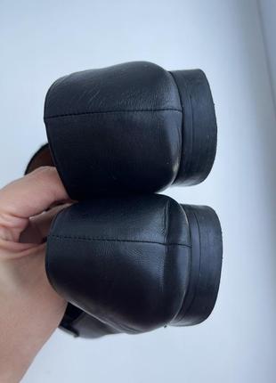 Кожаные лоферы mara bini 40 р. мокасины туфли премиум люкс в стиле gucci7 фото