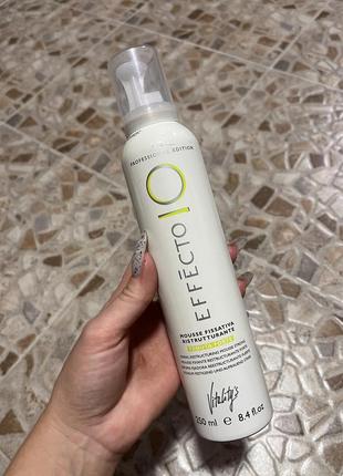 Мусс для укладки волос сильной фиксации effecto