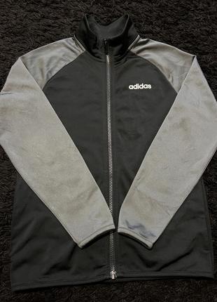 Вітрівка/бомбер /куртка/кофта adidas 9-10-11 років1 фото
