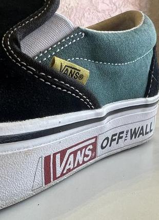 Замшевые слипоны vans4 фото