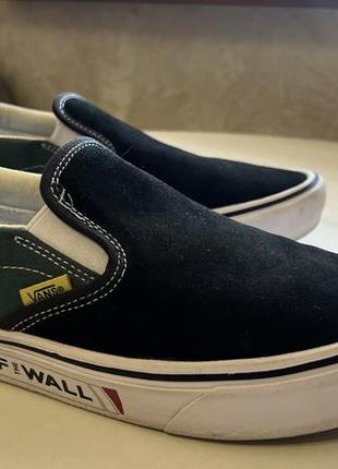 Замшевые слипоны vans3 фото