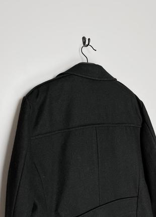 Yves gerard ідеальне, двобортне пальто, чорного кольору  70% шерсті.7 фото