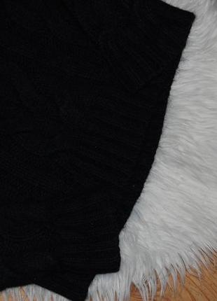 Удлиненный свободный шерстяной свитер в косы/джемпер/свитер оверсайз премиум бренда patrizia pe2 фото