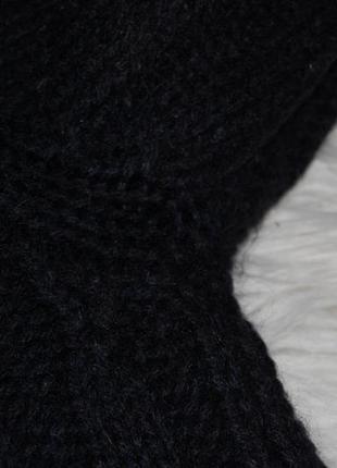 Удлиненный свободный шерстяной свитер в косы/джемпер/свитер оверсайз премиум бренда patrizia pe3 фото