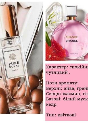 Federico mahora pure royal 322 (chanel chance eau tendre)1 фото