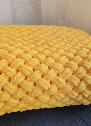 Детский плюшевый плед ручной работы, 100*140см