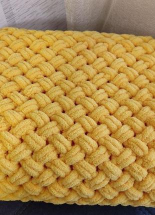 Детский плюшевый плед ручной работы, 100*140см