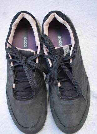 Кожаные спортивные туфли мокасины кроссовки сникерсы ecco р. 40 на р. 41 26,8 см5 фото