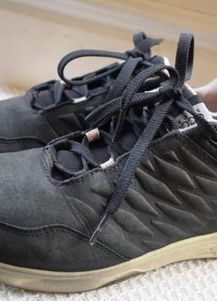 Кожаные спортивные туфли мокасины кроссовки сникерсы ecco р. 40 на р. 41 26,8 см1 фото