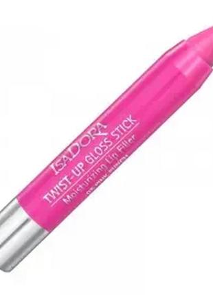 Блеск-карандаш для губ isadora twist-up gloss stick 05 - pink punch (розовый пунш)