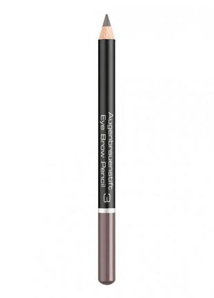 Олівець для брів artdeco eye brow pencil 03 — soft brown