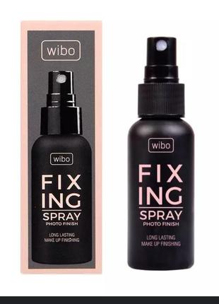 Wibo fixing spray photo finish спрей для фиксации макияжа 50мл1 фото