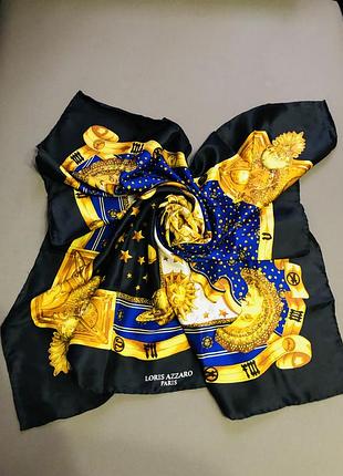 Платок платок платок палантин винтаж loris azzaro paris