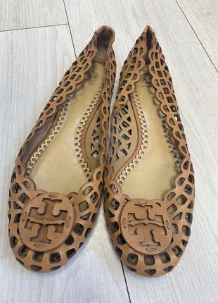 Tory burch балетки кожаные1 фото