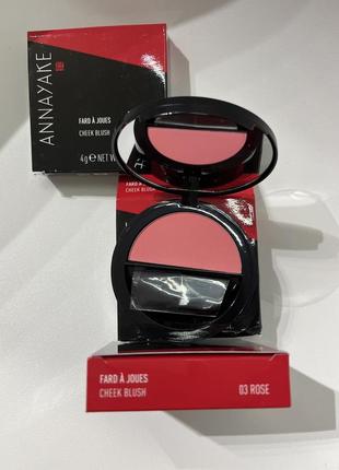 Румяна cheek blush peche rouge номер 3