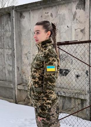 Жіноча флісова кофта піксель 3