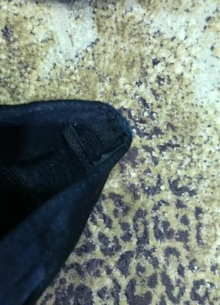 Туфли женские  черные текстиль 40р(7)5 фото