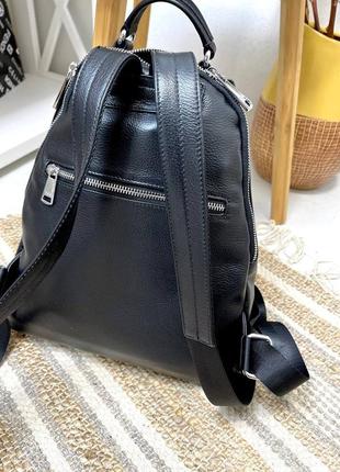 Шкіряний жіночий рюкзак хіт продажів...