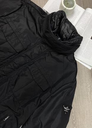 Фирменная пуховая куртка dekker sea jacket в стиле милитари4 фото