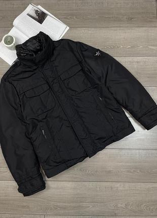 Фирменная пуховая куртка dekker sea jacket в стиле милитари