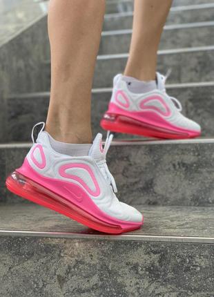 🌼🌺nike air max 720 white pink🌺жіночі кросівки 🌼