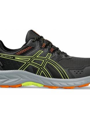 Мужские кроссовки asics gel-venture 9 waterproof серый, зеленый, оранжевый 41.5 spu1011b705-020 41.5