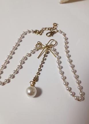 Украшение с жемчужинками 3