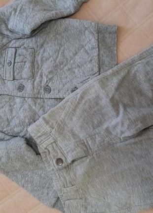Комплект штани кофта пуловер світер теплий4 фото