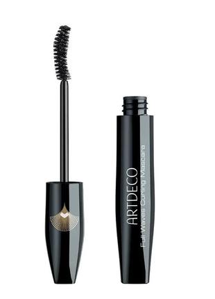 Тушь для ресниц artdeco full waves curling mascara 01 - black (черный)1 фото