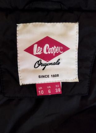 Комбинированное полу-пальто-пуховик р.10( 46-48) " lee cooper"6 фото