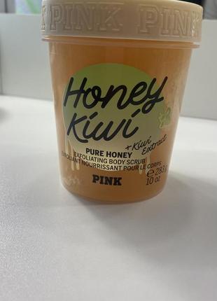 Скраб victoria’s secret pink honey kiwi body scrub1 фото