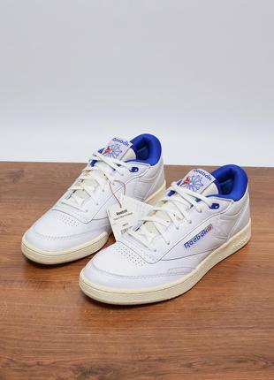 Reebok club c mid ii vintage кожаные кроссовки оригинал3 фото