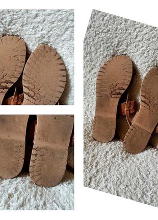 Кожаные женские босоножки кожаные сандалии с тонкими ремешками сандалии женские кожа why not индия9 фото