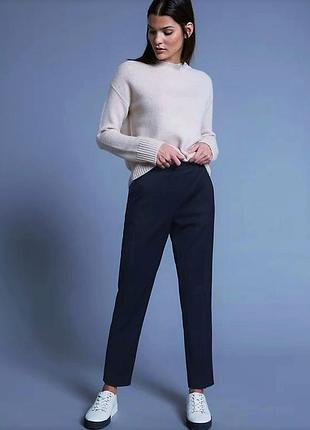 Шерстяные укороченные брюки peter hahn /2784/